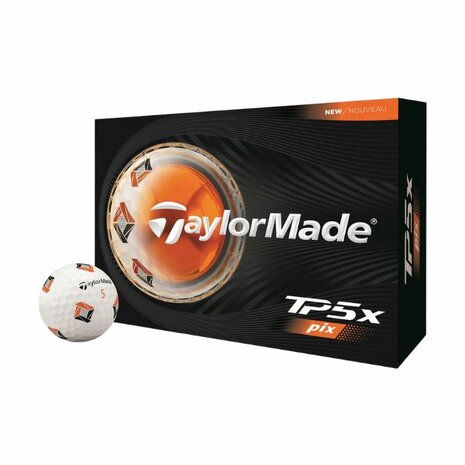 Taylormade TP5X Pix Golfballen 12 stuks 2026