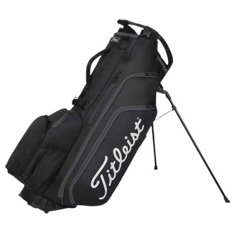 Titleist Hybrid 14 Stadry Standbag Zwart Graphite