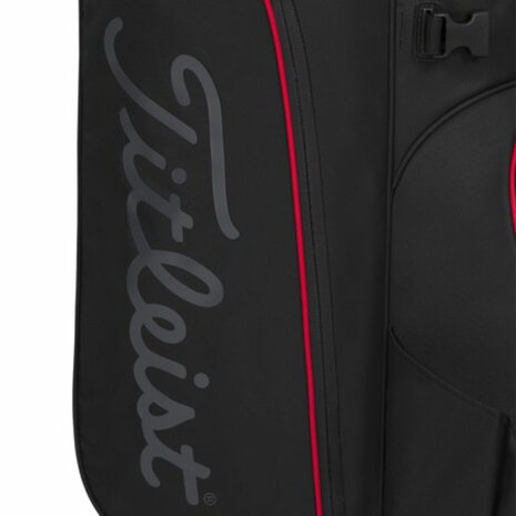 Titleist Hybrid 14 Stadry Standbag Zwart Rood