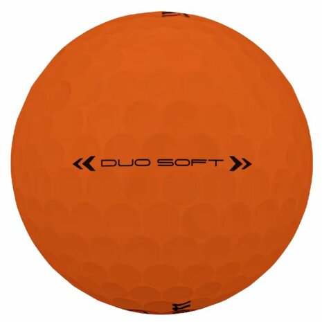 Wilson Staff Duo Soft Golfballen Oranje 2025