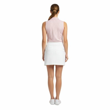 Callaway Premium  Opti Dri Mouwloze Polo Pink Beige