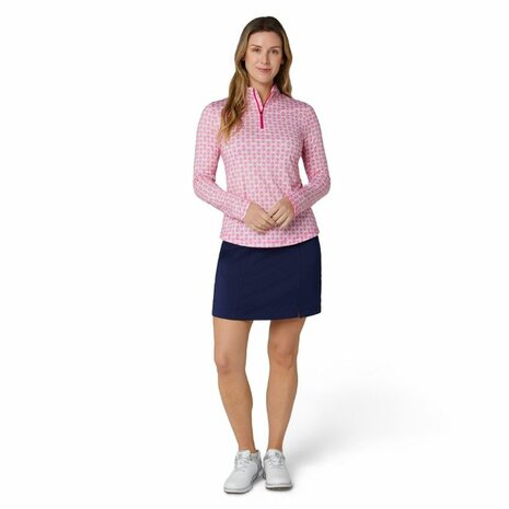 Callaway Premium  Opti Dri Midlayer Pink Beige