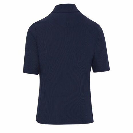 Callaway Rip Play Korte Mouw Mock Shirt Navy