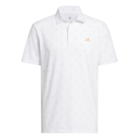 Adidas Ultimate ESCE Print Heren Golfpolo Wit