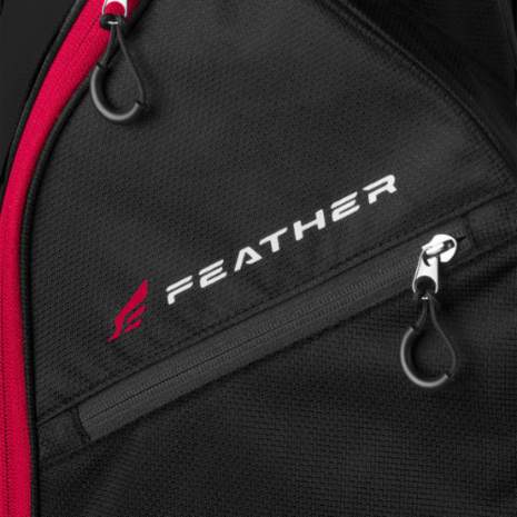 Wilson Staff Feather Standbag Zwart/Rood