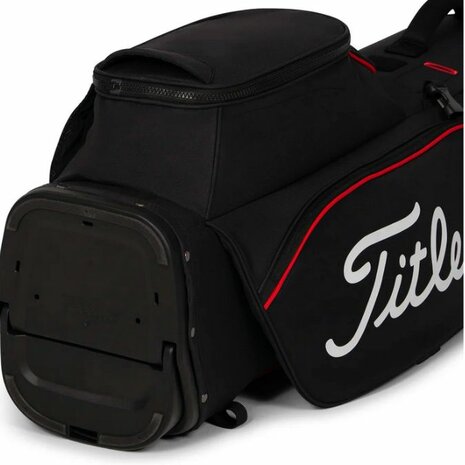 Titleist Players S4 Standbag Zwart Rood