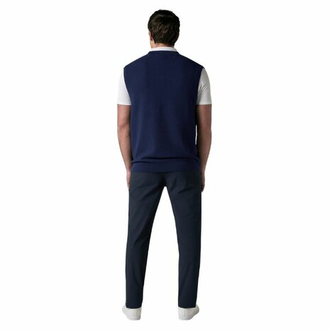 Callaway Mixed Texture Vest Navy
