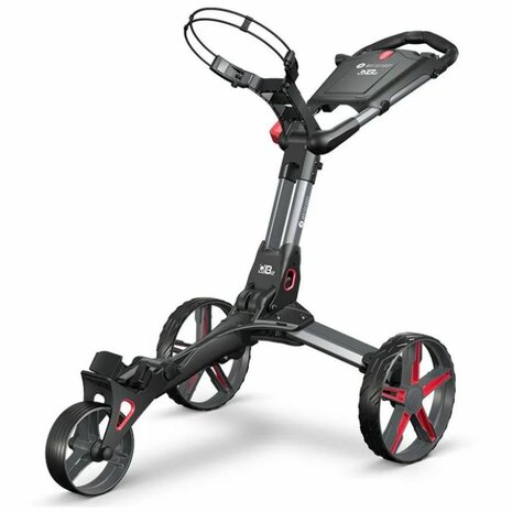 Chariot de golf &agrave; 3 roues Motocaddy QB2 Bleu noir