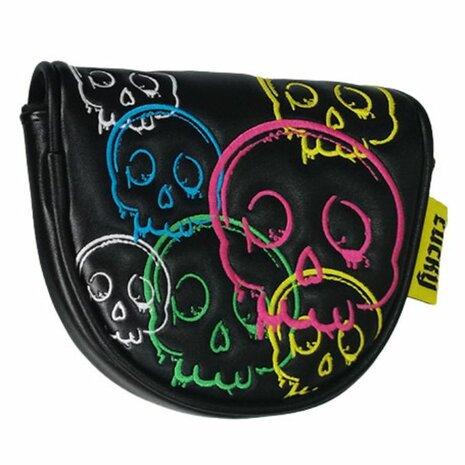 Legend Putter Mallet Headcover Lucky Zwart