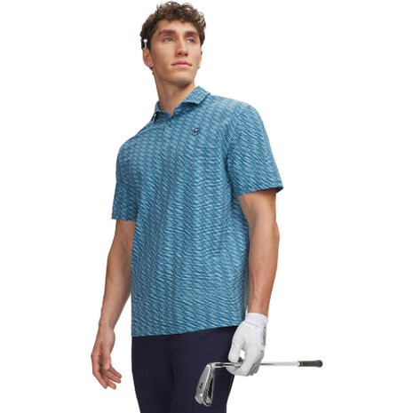 Under Armour Drive Chill Polo Deuces Stripe