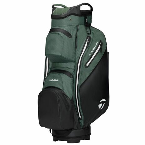 TaylorMade TM26 StormDry Cart Bag Groen Zwart
