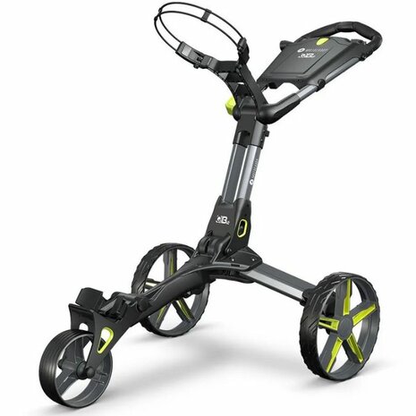 Motocaddy QB2 3 Wiel Golftrolley Zwart Rood