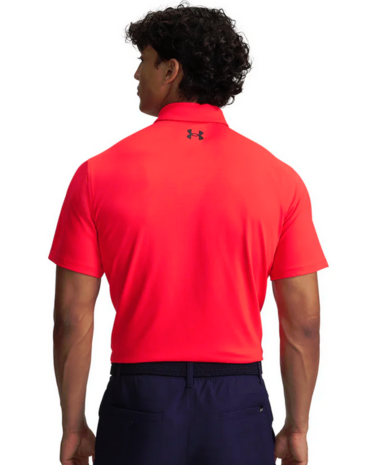 Under Armour T2G Printed-Polo Racer Rood