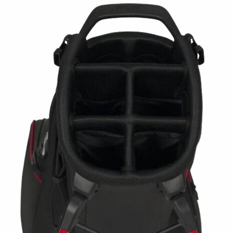 Titleist Players S5 StaDry Standbag Black Red Graphite