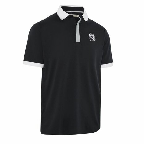 Callaway Premium Blocked Heren Golfpolo Graphite