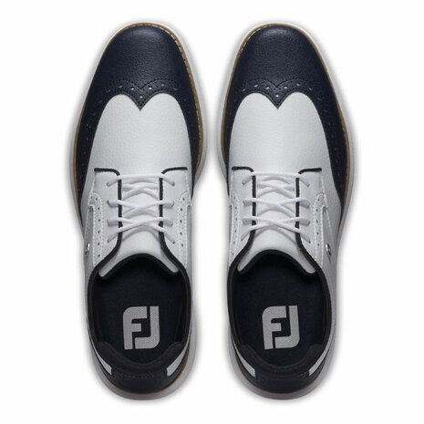 Golfschoenen Dames Footjoy Traditions Wit Navy