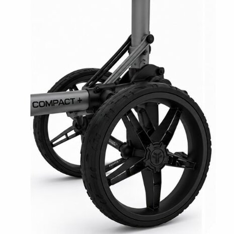 Fastfold Trolley Compact+ Mat Grijs Zwart 3-Wiel