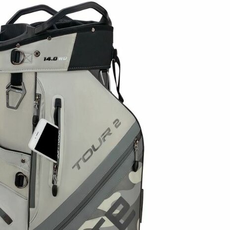 Big Max Drilite Tour 2 Cartbag Charcoal Grijs