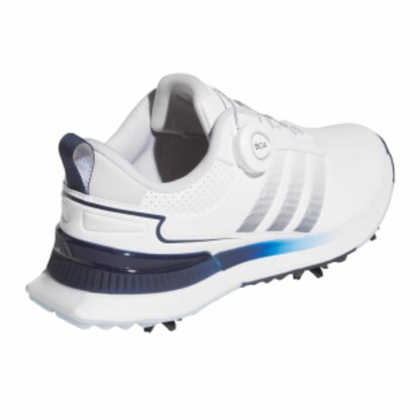 Adidas W R2C BOA Damen-Golfschuhe Wei&szlig; Marine