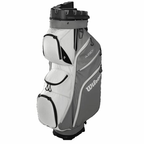 Wilson Staff I-Lock Cartbag Grijs Wit