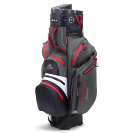 Sac Chariot Big Max Silencio 2 Dri Lite Charcoal Noir Rouge
