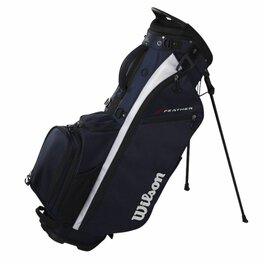 Wilson Staff Feather Standbag Navy Wit