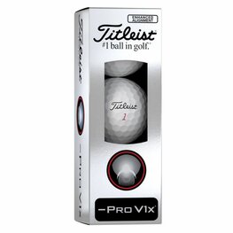 Titleist ProV1X Left Dash Align Golfballen Sleeve Titleist ProV1X Left Dash Align Golfballen Sleeve