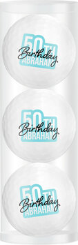Golfballen Gift Set 50e Verjaardag Abraham Golfballen Gift Set 50e Verjaardag Abraham