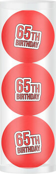 Golfballen Gift Set 65e Verjaardag Rood Golfballen Gift Set 65e Verjaardag Rood