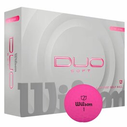 Balles de golf Wilson Staff Duo Soft Pink 2025 Balles de golf Wilson Staff Duo Soft Pink 2025