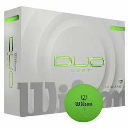 Balles de golf Wilson Staff Duo Soft Vert 2025 Balles de golf Wilson Staff Duo Soft Vert 2025