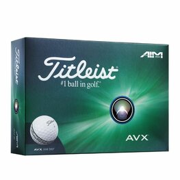 Titleist AVX Alignment 360 Golfballen Wit 2025
