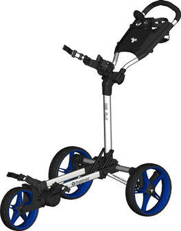 Fastfold Slim Golftrolley Wit Kobalt