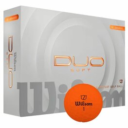 Balles de golf Wilson Staff Duo Soft Orange 2025 Balles de golf Wilson Staff Duo Soft Orange 2025