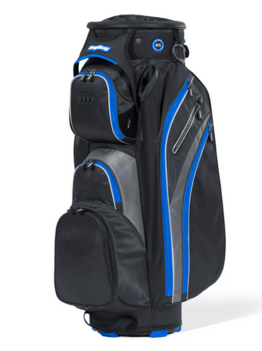 BagBoy Revolver XP Cartbag mit Top Lock Schwarz Blau