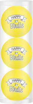 Golfbälle-Geschenkset Happy Birdie Gelb