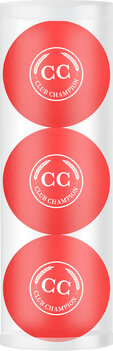 Coffret cadeau balles de golf Club Champion 3 Balls Rouge