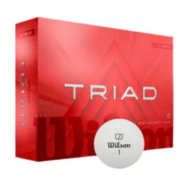 Wilson Staff Triad 3-delig Golfballen Wit