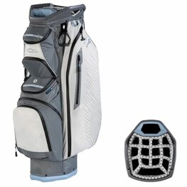Sun Mountain C-130 H2NO Cartbag Waterdicht Nickel Platinum Ash
