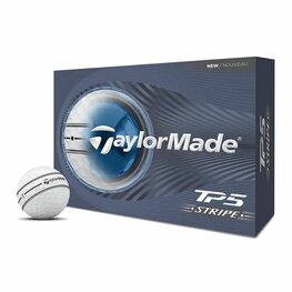 Taylormade TP5 Stripe Golfballen Wit 2026