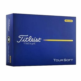 Titleist Tour Soft Golfballs  Yellow 2026
