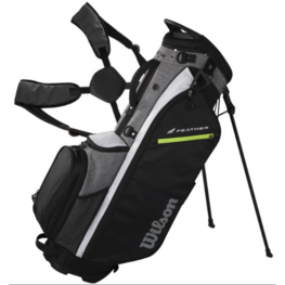 Wilson Staff Feather Standbag Zwart/Grijs/Wit