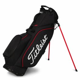 Titleist Players S4 Standbag Zwart Rood