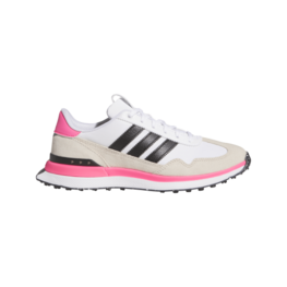 Adidas Women's S2G 26 Textile Spikeless Golf Shoes White Pink