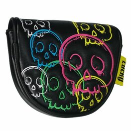 Legend Putter Mallet Headcover Lucky Zwart