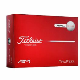 Titleist TruFeel AIM Golfballen Wit 2026