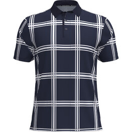 Under Armour ArmourDry Polo Fairway Plaid Navy