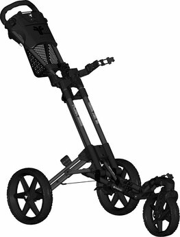 Fastfold 360 Golftrolley, glänzend silber/schwarz
