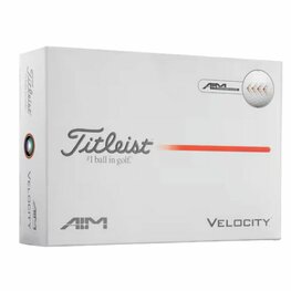 Titleist Velocity AIM Golfballen Wit 2026