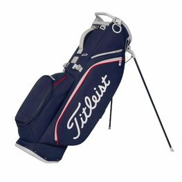 Titleist Players S4 Standbag Navy Wit Rood